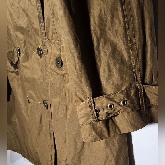 Mossimo Trench Coat Large In A Copper Brown Color Western Duster Style - Picture 8 of 9
